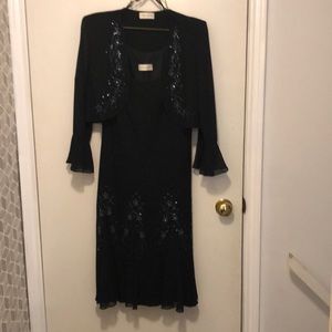 Beautiful black sleeveless dress